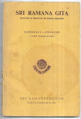 Dialogues Of Bhagavan Sri Ramana Maharshi : Sankrit - English by Krishna Bhikshu and Sri Ramana Gita