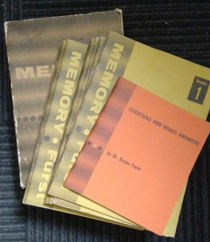 Memory: 12 vol. Set in Slipcase, Plus bonus: 1. Question & Model Answers by Bruno Furst