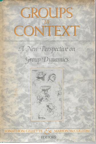 Groups in Context: a New Perspective on Group Dynamics by Jonathon Gillette and Marion Mccollom