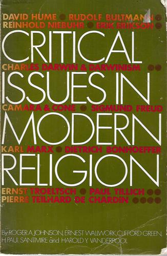 Critical Issues in Modern Religion by Roger Johnson