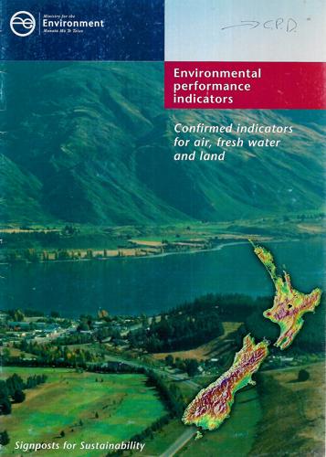 Environmental Performance Indicators: Confirmed Indicators for Air, Fresh Water And Land