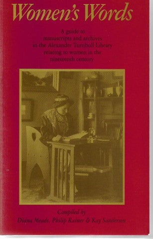 Women's Words by Diana Meads and Philip Rainer and Kay Sanderson