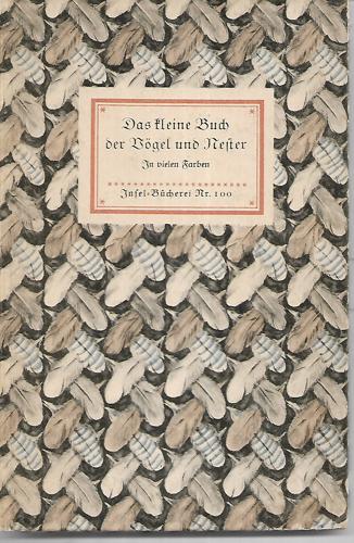 Das Kleine Buch Der Vögel Und Nester by Heinrich Rudolf Schinz