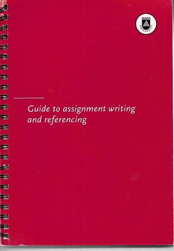 Guide To Assignment Writing And Referencing by Marie Gaspar and Meron Shepherd