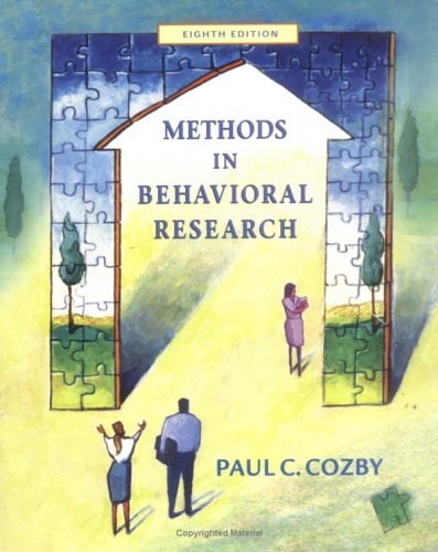 Methods in Behavioral Research-Eighth Edition by Paul C. Cozby
