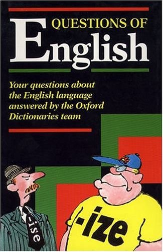 Questions Of English by Jeremy Marshall and Fred McDonald