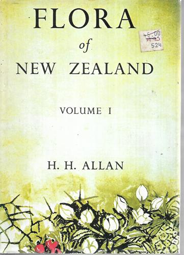 Flora Of New Zealand, Vol 1 by H. H. Allan