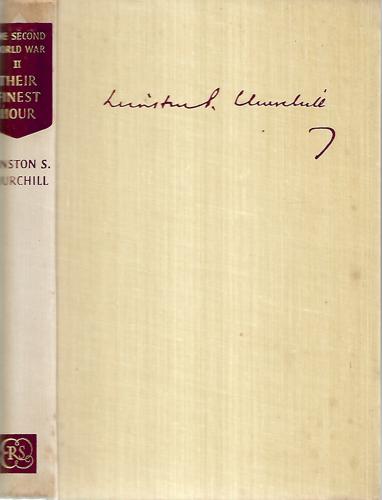 The Second World War - Volume 2 - Their Finest Hour by Winston S. Churchill