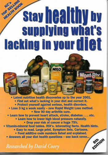 Stay Healthy By Supplying What's Lacking In Your Diet by David Coory
