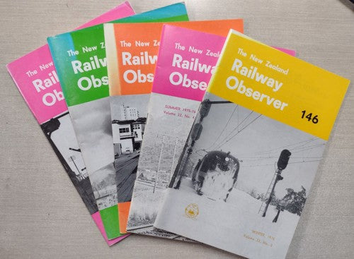 New Zealand Railway Observer 1974-76