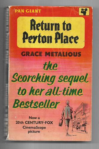 Return To Peyton Place by Grace Metalious