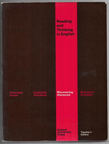 Discovering Discourse : Reading And Thinking In English