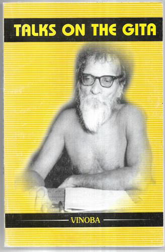Talks on the Gita by Vinoba