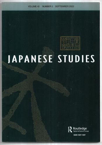 Japanese Studies : Volume 42 Number 2 September 2022 by Ian Austin and Alexander R. Best and Lim Beng Choo and Fabio Gygi and Julie A. Iezzi and Daryl Jamieson and Elisabeth Ann Moringa Williams