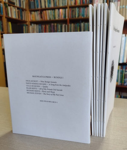 Maungatua Press: Bundle 1 by Nick Ascroft and Cilla Mcqueen and Richard Reeve