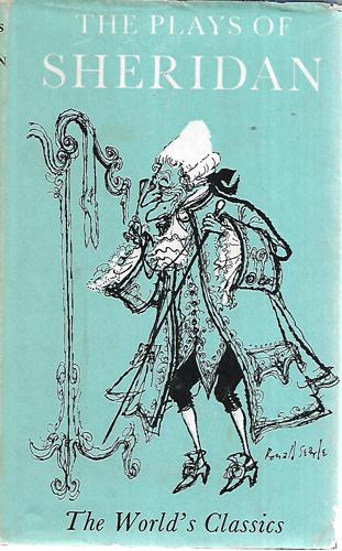 The Plays Of Richard Brinsley Sheridan by Richard Brinsley Sheridan