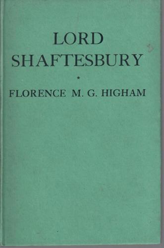 Lord Shaftesbury: A Portrait by Florence May Greir Higham
