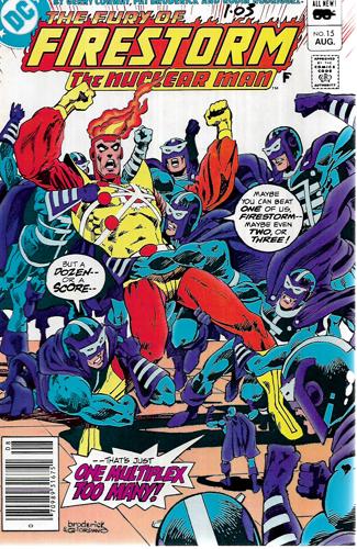 The Fury Of Firestorm - The Nuclear Man: Vol 2, No 15, August 1983 by Gerry Conway