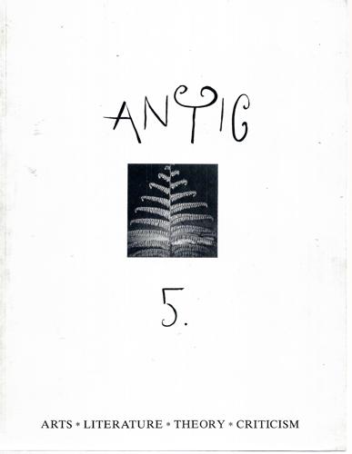 Antic 5 - Arts, Literature, Theory, Criticism